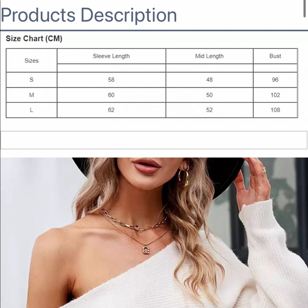 Pippidip Off The Shoulder Sweater - Picture 7 of 11